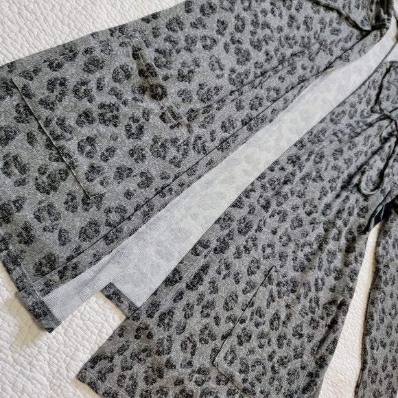 NWT Lucky Brand Cloud Jersey Hooded Cardigan Sweater - Picture 6 of 9